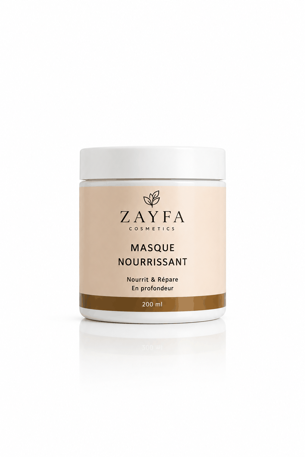 masque nourrissant naturel pour cheveux secs et crépus